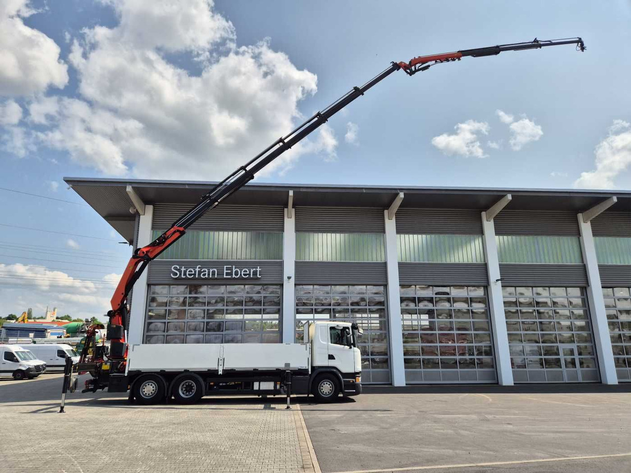 Scania G410 LB6x2*4HNB Palfinger PK 34002-SH E+JIB - Camion grue: photos 1 Scania G410 LB6x2*4HNB Palfinger PK 34002-SH E+JIB - Camion grue: photos 1