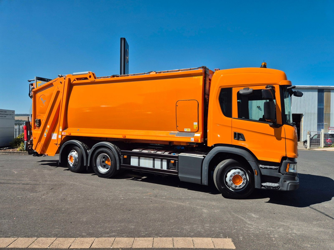 Scania P 320 B6x2*4NA Olympus 21 W ASF Hecklader - Benne à ordures ménagères: photos 5 Scania P 320 B6x2*4NA Olympus 21 W ASF Hecklader - Benne à ordures ménagères: photos 5