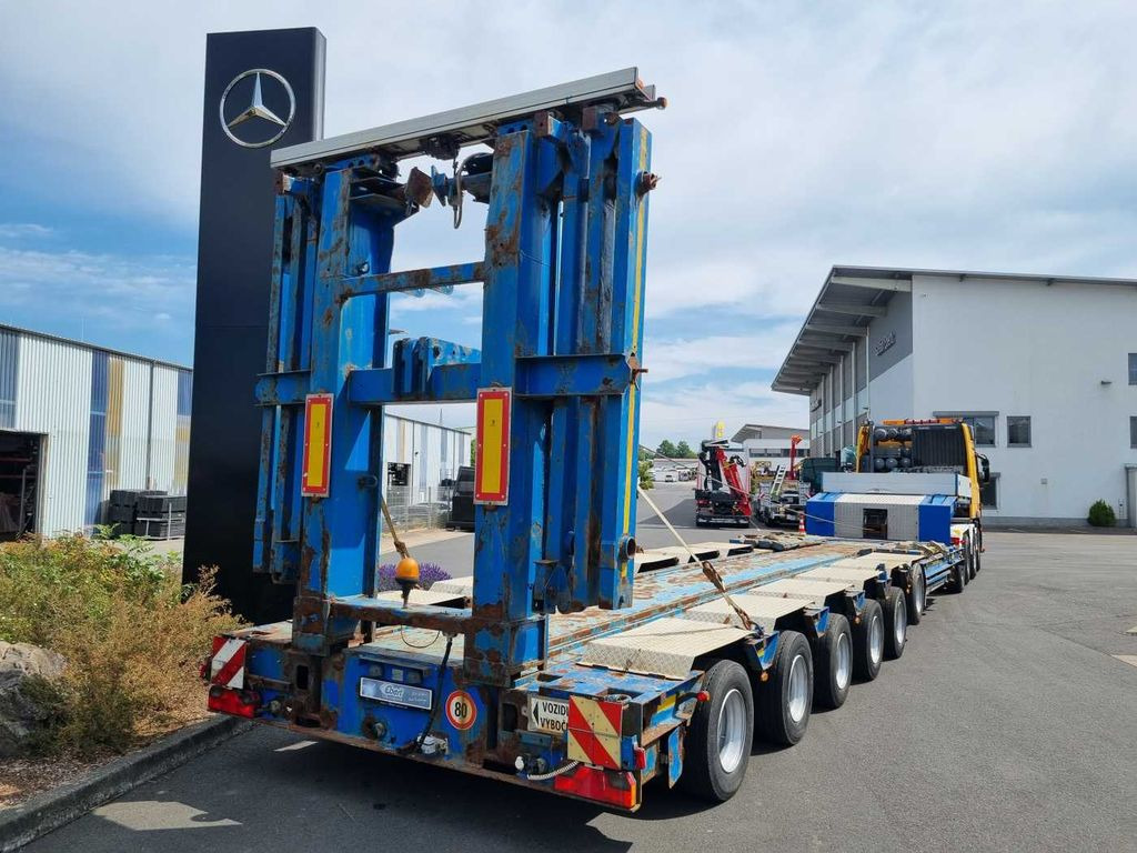 Goldhofer STZ-H6-57/80A Teleskop-Tieflader Waggontransport - Semi-remorque: photos 2 Goldhofer STZ-H6-57/80A Teleskop-Tieflader Waggontransport - Semi-remorque: photos 2