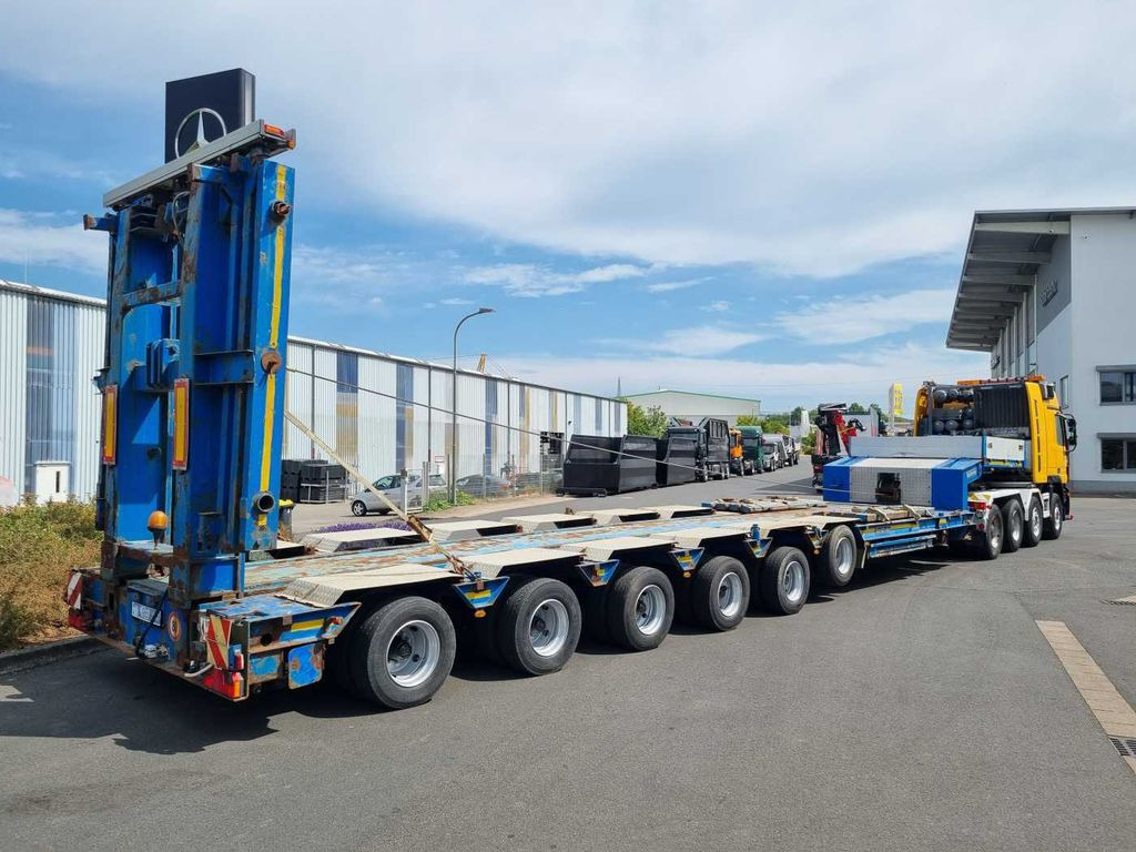 Goldhofer STZ-H6-57/80A Teleskop-Tieflader Waggontransport - Semi-remorque: photos 3 Goldhofer STZ-H6-57/80A Teleskop-Tieflader Waggontransport - Semi-remorque: photos 3