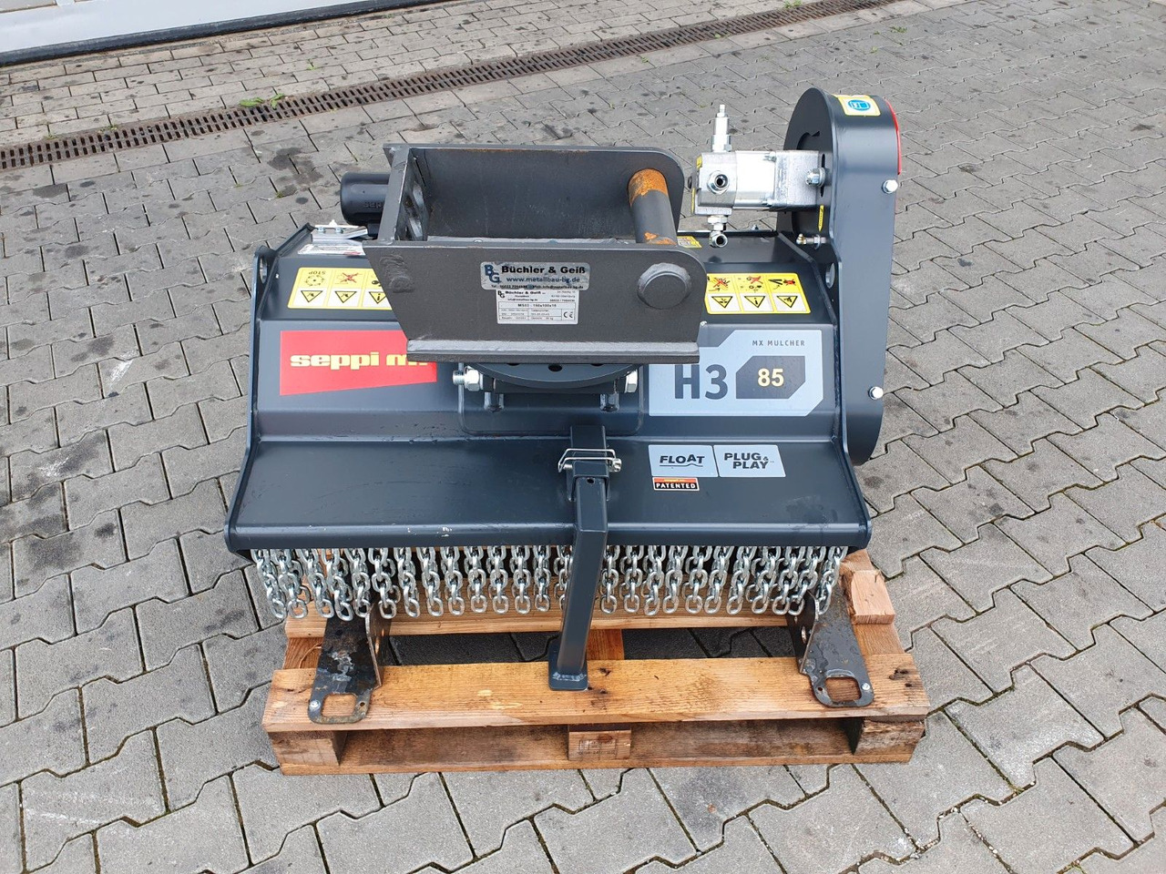 Seppi M. H3 085 / Schlegel / Mulcher / MS03 DEMO - Broyeur/ Épareuse: photos 3 Seppi M. H3 085 / Schlegel / Mulcher / MS03 DEMO - Broyeur/ Épareuse: photos 3
