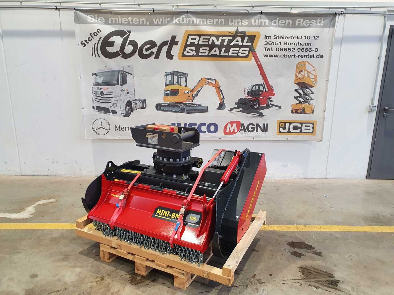 Seppi MINI-BMS 105 Forstmulcher Drehmotor MS08 - Broyeur forestier: photos 1 Seppi MINI-BMS 105 Forstmulcher Drehmotor MS08 - Broyeur forestier: photos 1