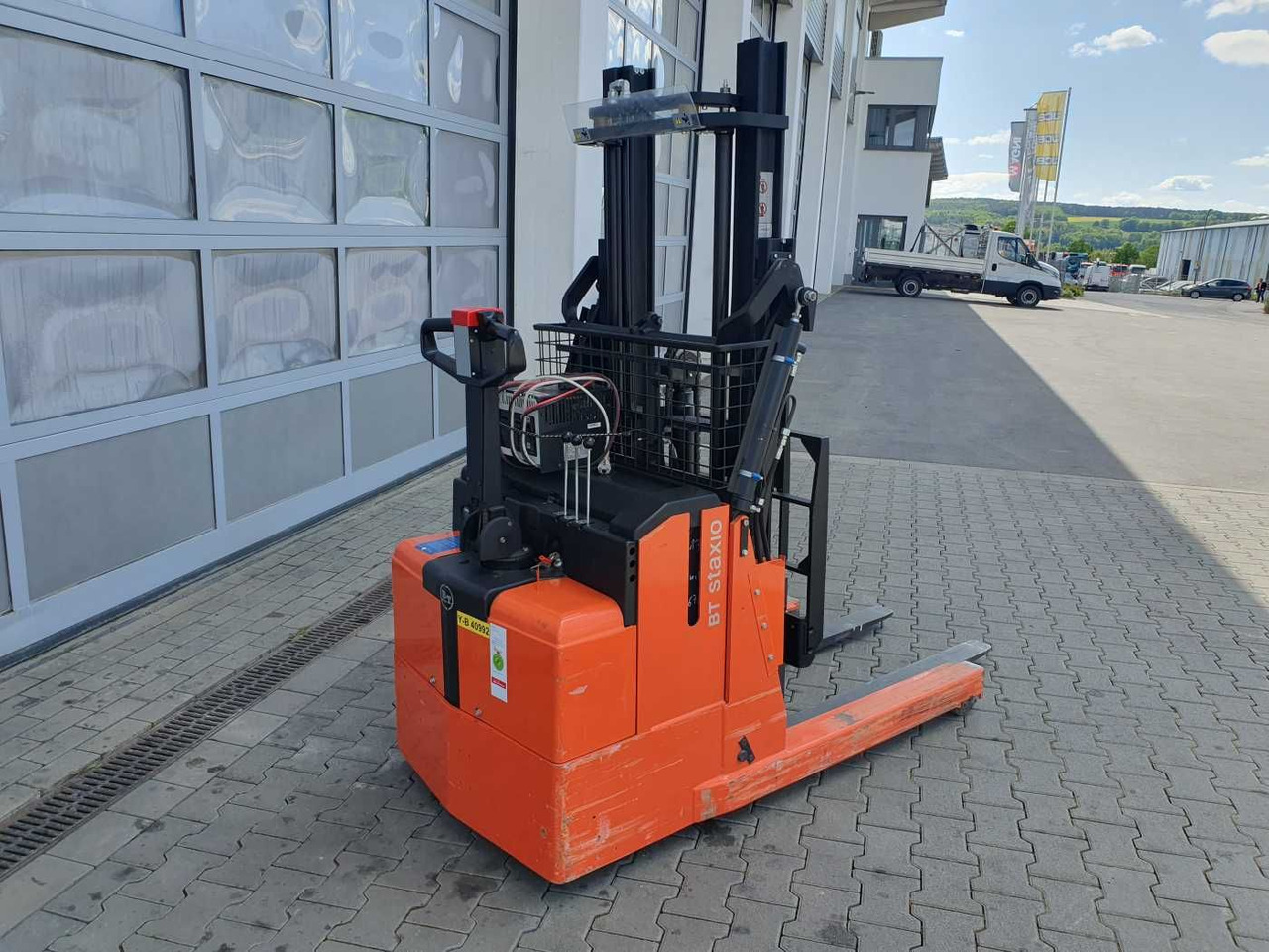Toyota RWE 120 / Schubmaststapler / Duplex:2.9m / 257h! - Gerbeur: photos 4 Toyota RWE 120 / Schubmaststapler / Duplex:2.9m / 257h! - Gerbeur: photos 4