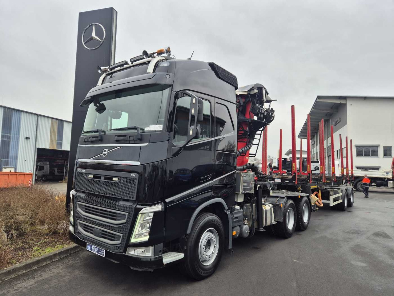 Volvo FH 540 6x4 Palfinger S260Z96 Doll Teleskop-Langh - Tracteur routier: photos 2 Volvo FH 540 6x4 Palfinger S260Z96 Doll Teleskop-Langh - Tracteur routier: photos 2