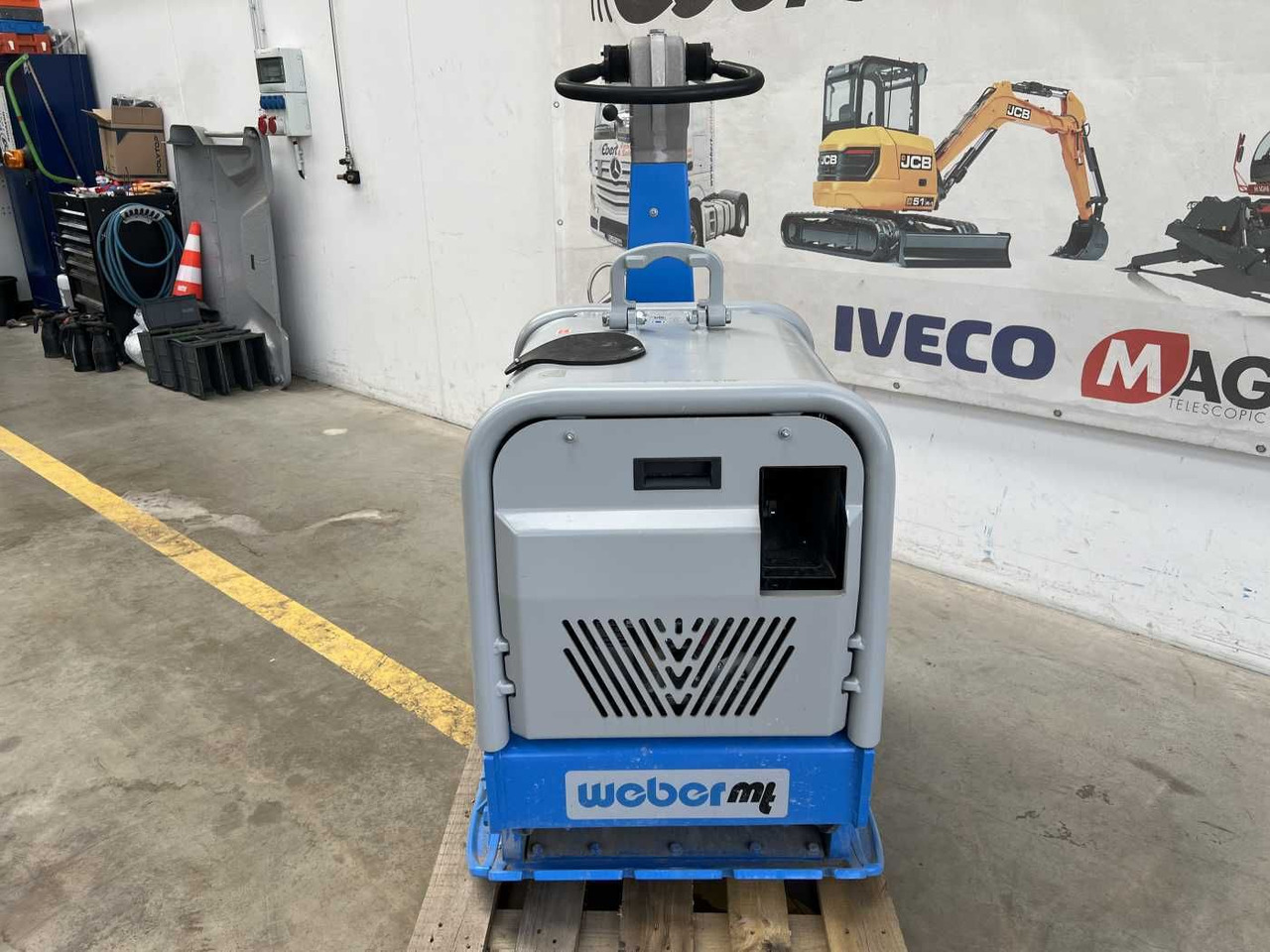Plaque vibrante Weber CR 9 Hatz-Diesel / 736kg / E-Start / DEMO: photos 9