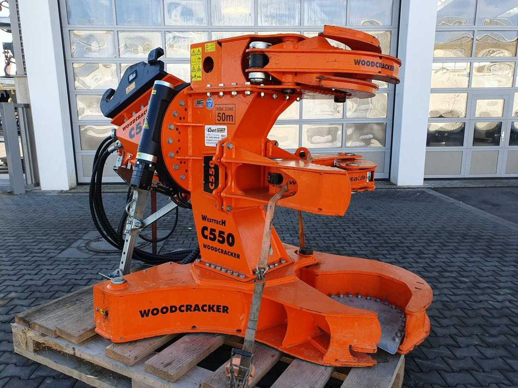 Westtech Woodcracker C550 Sammler Power-Tiltator - Tête d'abattage: photos 2 Westtech Woodcracker C550 Sammler Power-Tiltator - Tête d'abattage: photos 2