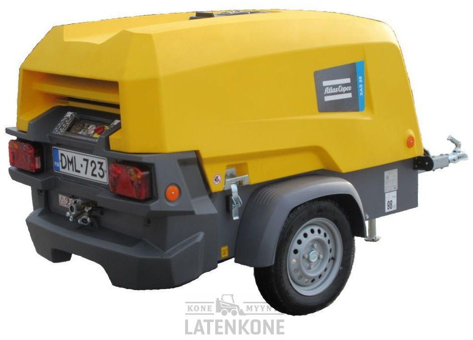 Atlas Copco XAS 88-7 StV Vaunukompressori UUSI - Compresseur d'air: photos 4 Atlas Copco XAS 88-7 StV Vaunukompressori UUSI - Compresseur d'air: photos 4