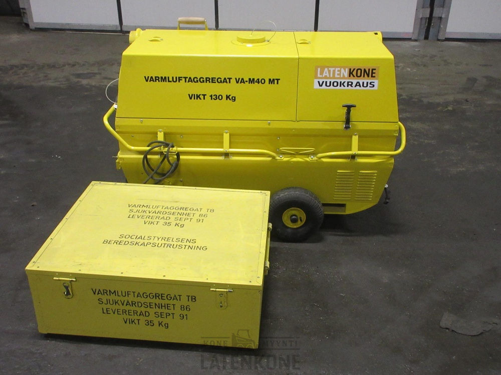 Réchauffeur de construction Hallilämmitin 40kW diesel: photos 8