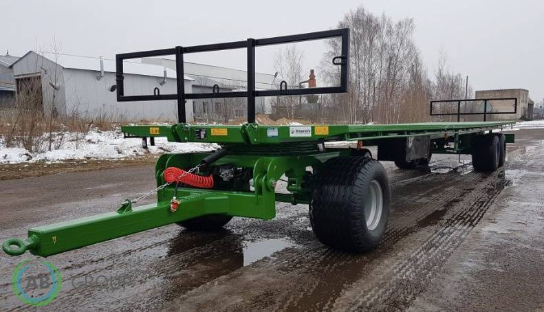 Dinapolis bale trailer RP-10500, 14 t - Remorque plateau agricole: photos 3 Dinapolis bale trailer RP-10500, 14 t - Remorque plateau agricole: photos 3