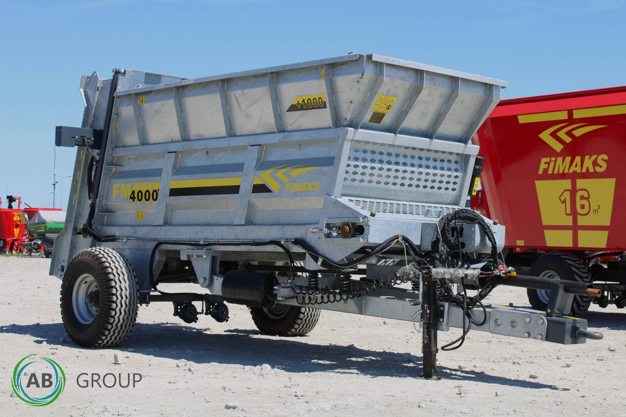 Fimaks FMGR 5 ton manure spreader - Epandeur à fumier: photos 1 Fimaks FMGR 5 ton manure spreader - Epandeur à fumier: photos 1