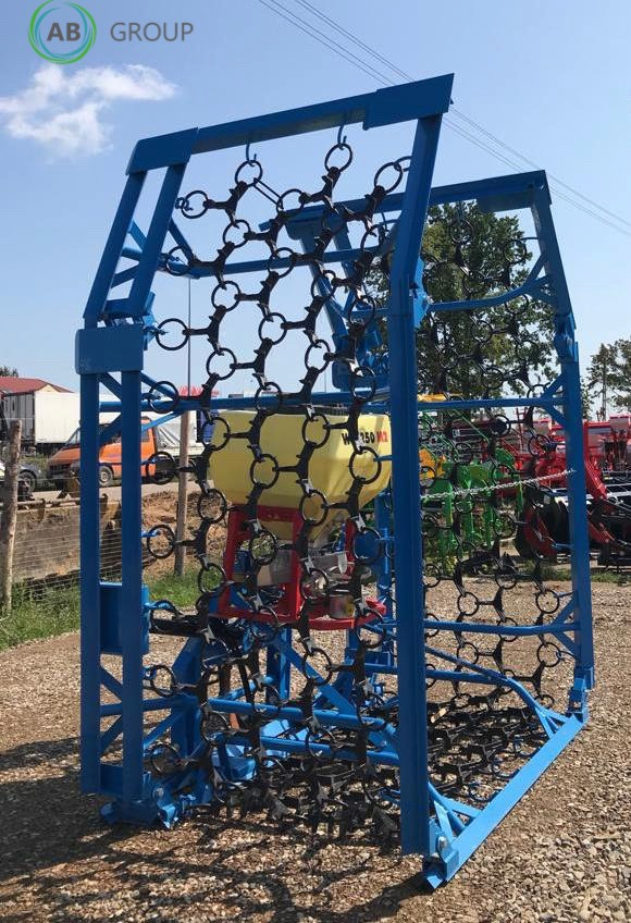 Meadow-field spear 8m + Green crop seeder - Herse à chaîne: photos 5 Meadow-field spear 8m + Green crop seeder - Herse à chaîne: photos 5