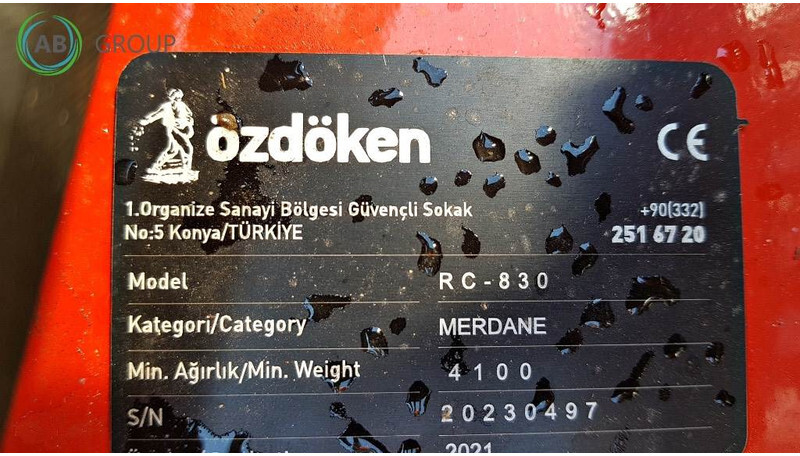 Özdöken wał Cambridge RC 830, 8,3 m - Rouleau agricole: photos 3 Özdöken wał Cambridge RC 830, 8,3 m - Rouleau agricole: photos 3