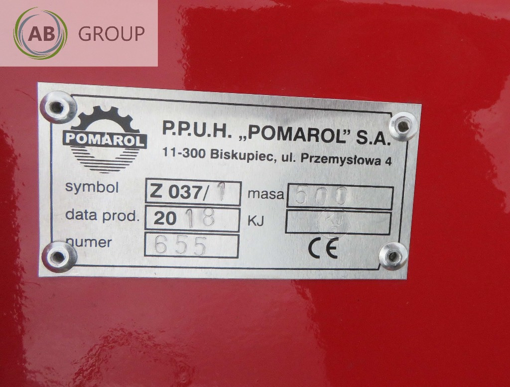 Pomarol flail mower Z037/1, 1.58 m - Broyeur/ Épareuse: photos 4 Pomarol flail mower Z037/1, 1.58 m - Broyeur/ Épareuse: photos 4