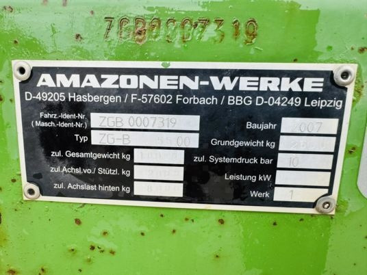 Amazone ZG-B PRECIS - Distributeur d'engrais: photos 5 Amazone ZG-B PRECIS - Distributeur d'engrais: photos 5