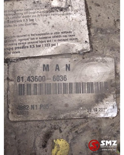 MAN Occ Luchtbalg MAN TGX TGS TGM - Suspension pneumatique pour Camion: photos 2 MAN Occ Luchtbalg MAN TGX TGS TGM - Suspension pneumatique pour Camion: photos 2