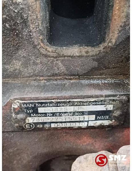 MAN Occ motor DO826 MAN - Moteur pour Camion: photos 5 MAN Occ motor DO826 MAN - Moteur pour Camion: photos 5