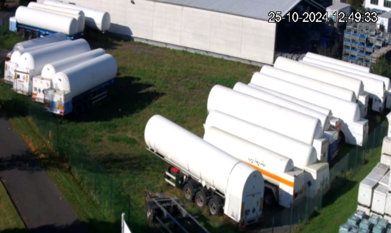 Remorque citerne CRYOBASE Gas tank cryogenic trailer used for nitrogen, oxygen, argon: photos 13