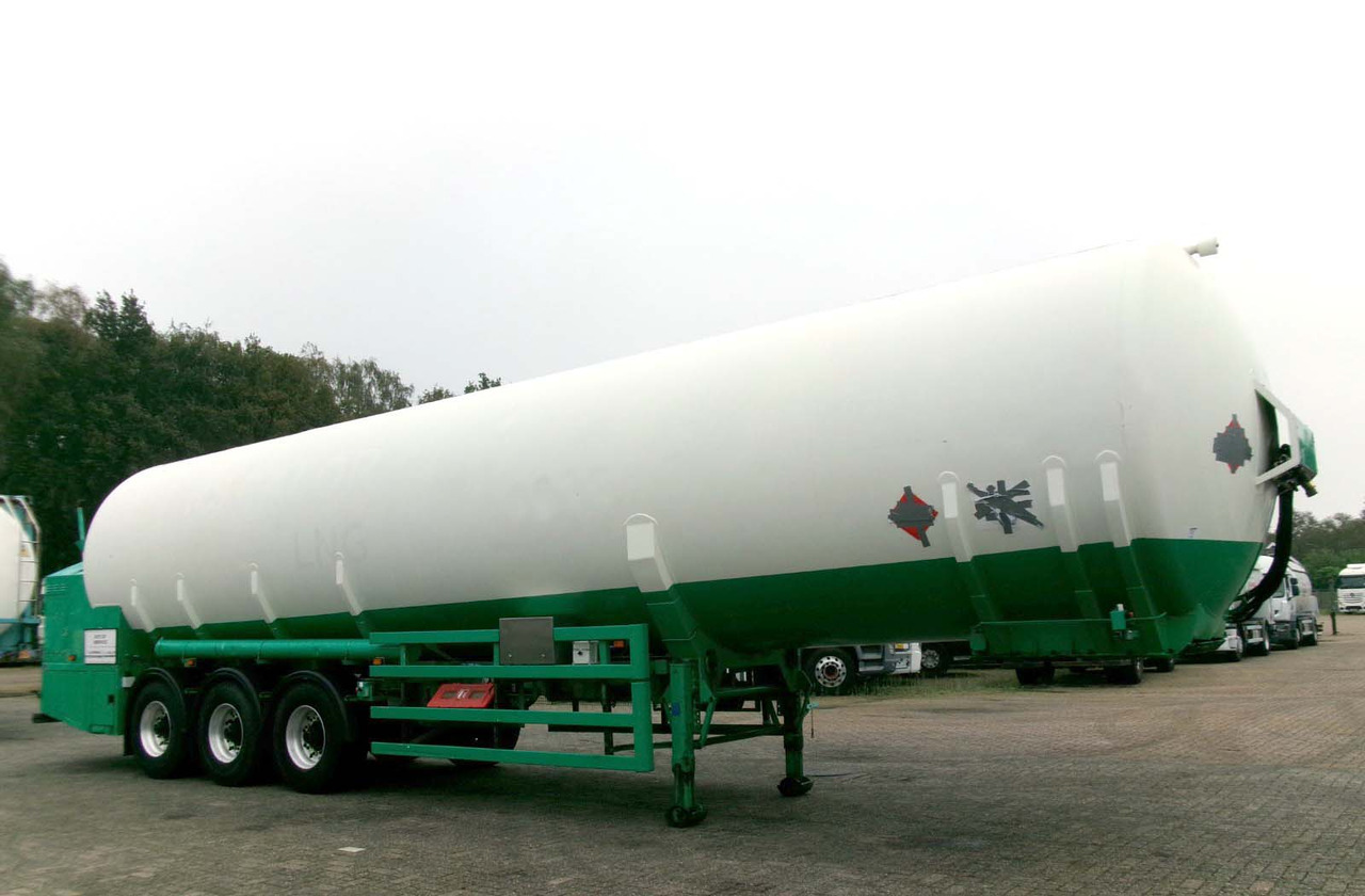 M1 Engineering Gas tank semi-trailer cryogenic used for LNG Methan Methane - Semi-remorque citerne: photos 1 M1 Engineering Gas tank semi-trailer cryogenic used for LNG Methan Methane - Semi-remorque citerne: photos 1