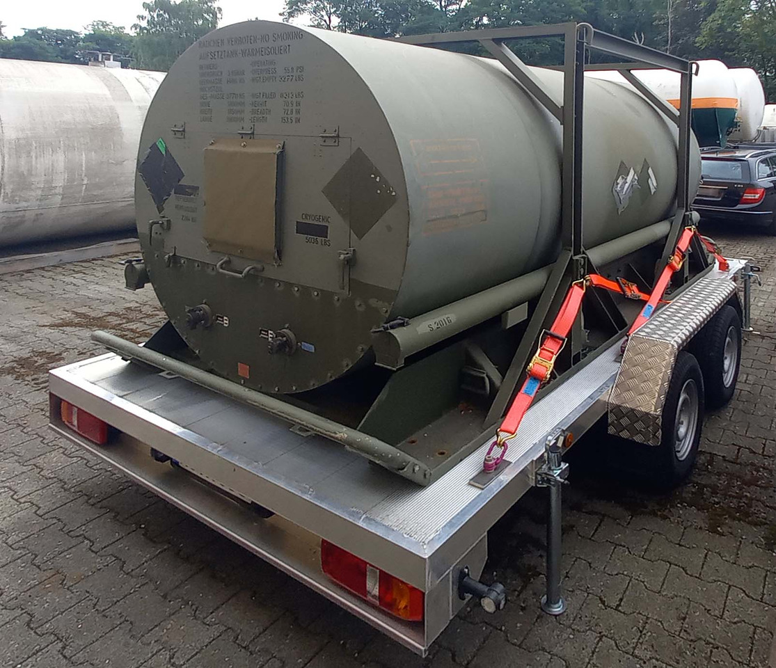 New Aurepa ADR Trailer tank nitrogen, oxygen, argon, gas, cryogenics CRYOBASE tanker - Remorque citerne: photos 4 New Aurepa ADR Trailer tank nitrogen, oxygen, argon, gas, cryogenics CRYOBASE tanker - Remorque citerne: photos 4