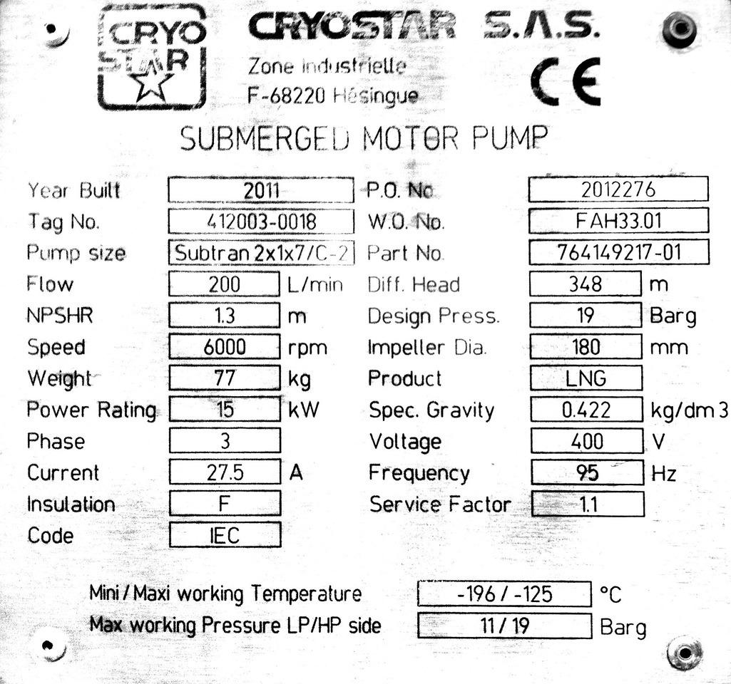 Semi-remorque citerne Schwingenschlögel Gas tank semi-trailer used for LNG/CNG mobile filling station Methan Gas Cryogenic: photos 12 Semi-remorque citerne Schwingenschlögel Gas tank semi-trailer used for LNG/CNG mobile filling station Methan Gas Cryogenic: photos 12