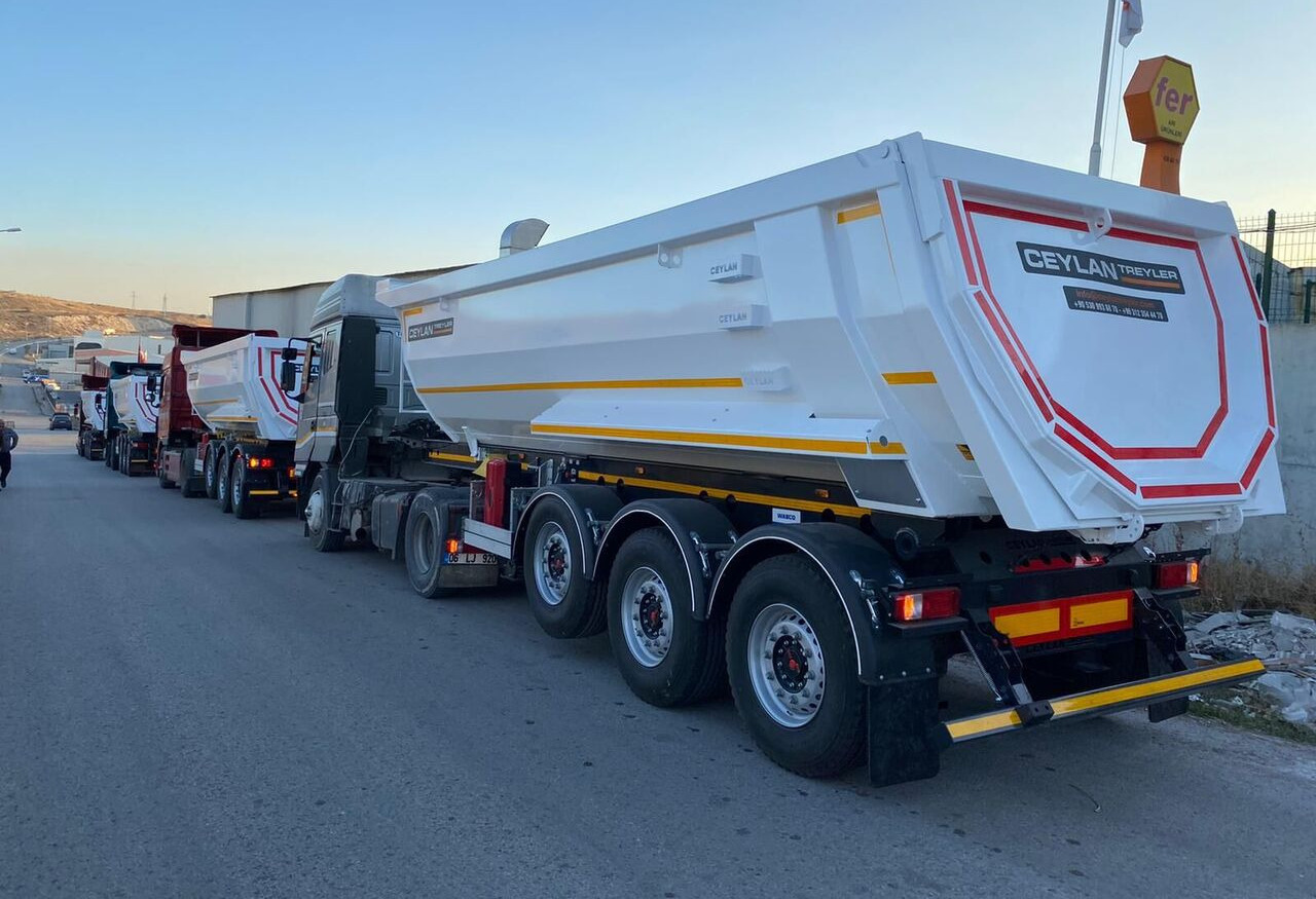 CEYLAN 3 AXLES TIPPER 22-30M3 - Semi-remorque benne: photos 5 CEYLAN 3 AXLES TIPPER 22-30M3 - Semi-remorque benne: photos 5