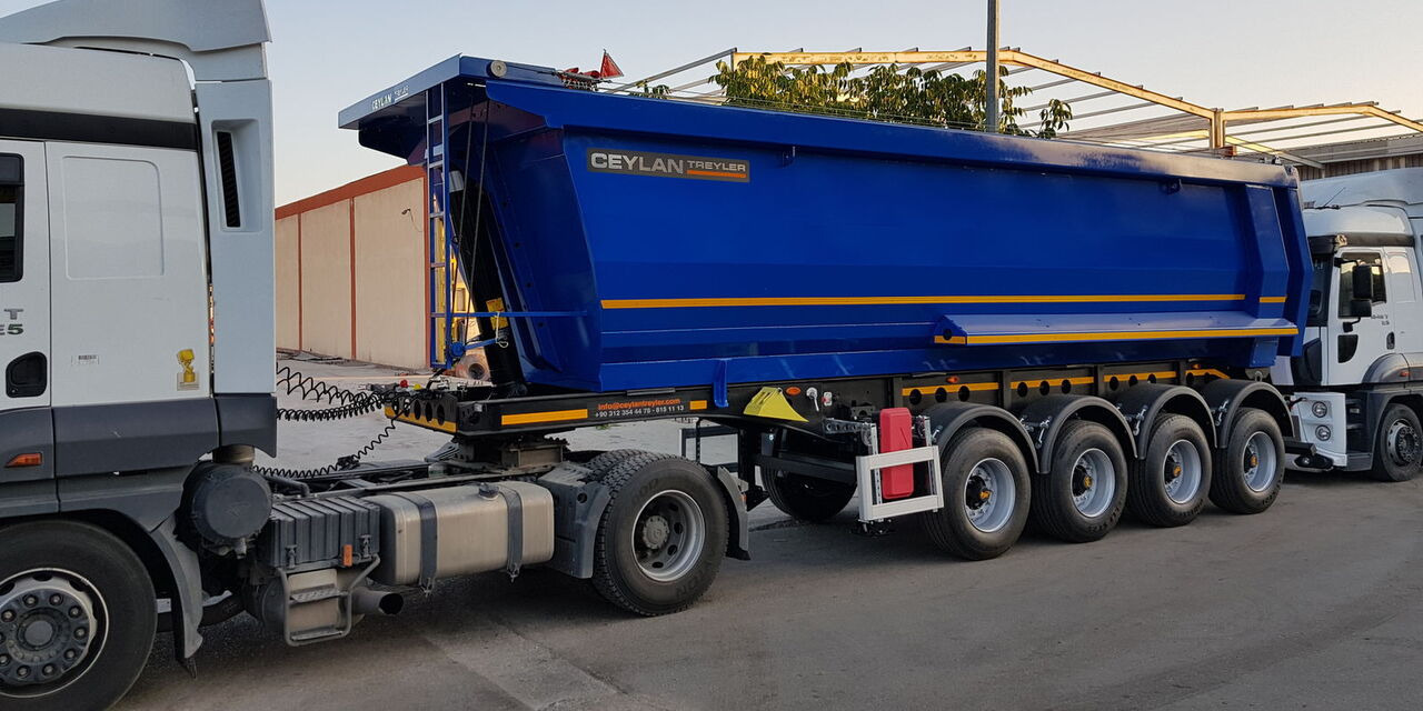 CEYLAN 35-40 M3 4 AXLE TIPPER - Semi-remorque benne: photos 5 CEYLAN 35-40 M3 4 AXLE TIPPER - Semi-remorque benne: photos 5