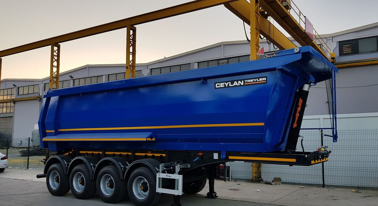 CEYLAN 35-40 M3 4 AXLE TIPPER - Semi-remorque benne: photos 1 CEYLAN 35-40 M3 4 AXLE TIPPER - Semi-remorque benne: photos 1