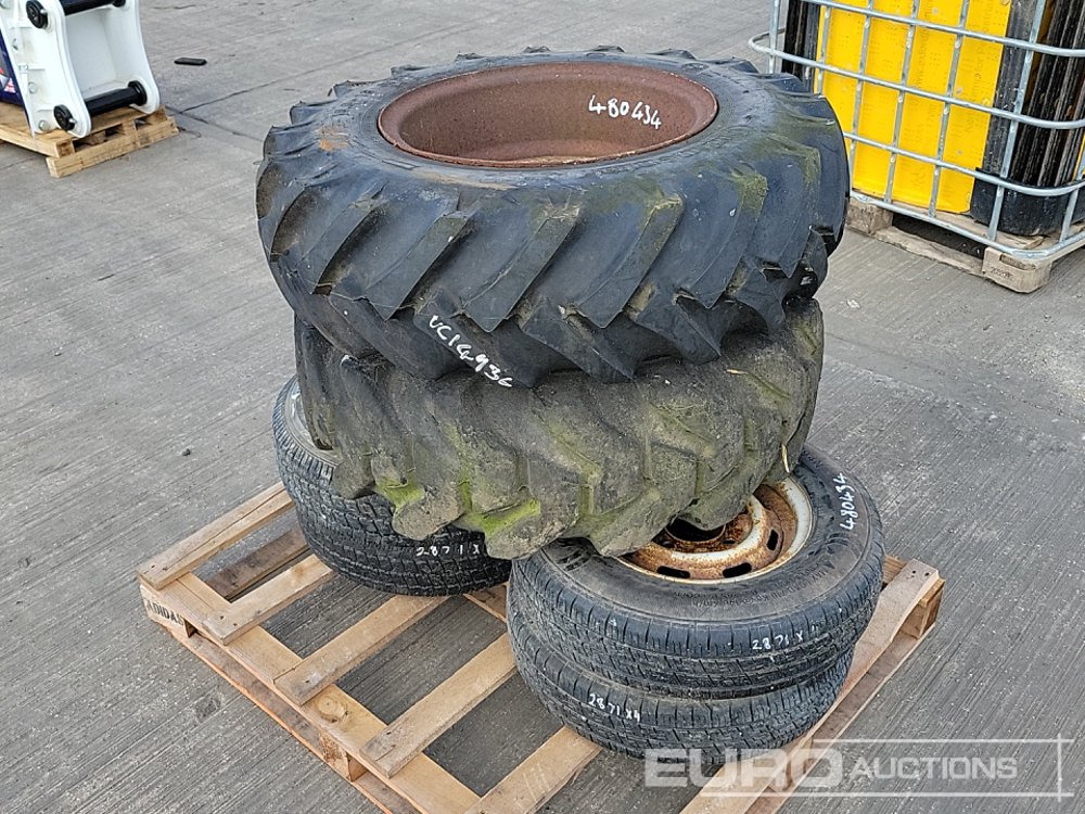10.5-18 Tyre & Rim (2 of), 165R13C Tyre & Rim (4 of) - Pneu: photos 5 10.5-18 Tyre & Rim (2 of), 165R13C Tyre & Rim (4 of) - Pneu: photos 5