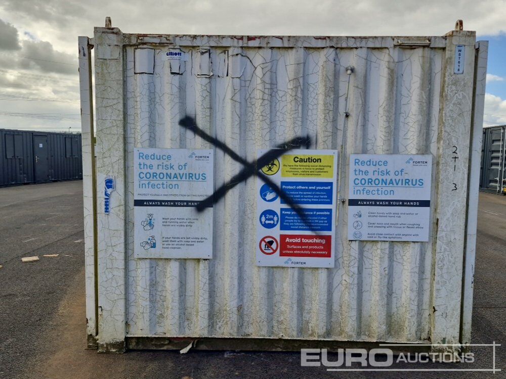 13' x 8' Containerised Toilet Unit (Cannot Be Reconsigned) - Conteneur maritime: photos 4 13' x 8' Containerised Toilet Unit (Cannot Be Reconsigned) - Conteneur maritime: photos 4