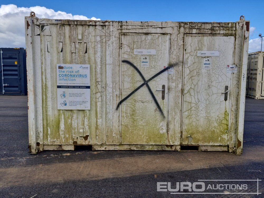 13' x 8' Containerised Toilet Unit (Cannot Be Reconsigned) - Conteneur maritime: photos 2 13' x 8' Containerised Toilet Unit (Cannot Be Reconsigned) - Conteneur maritime: photos 2