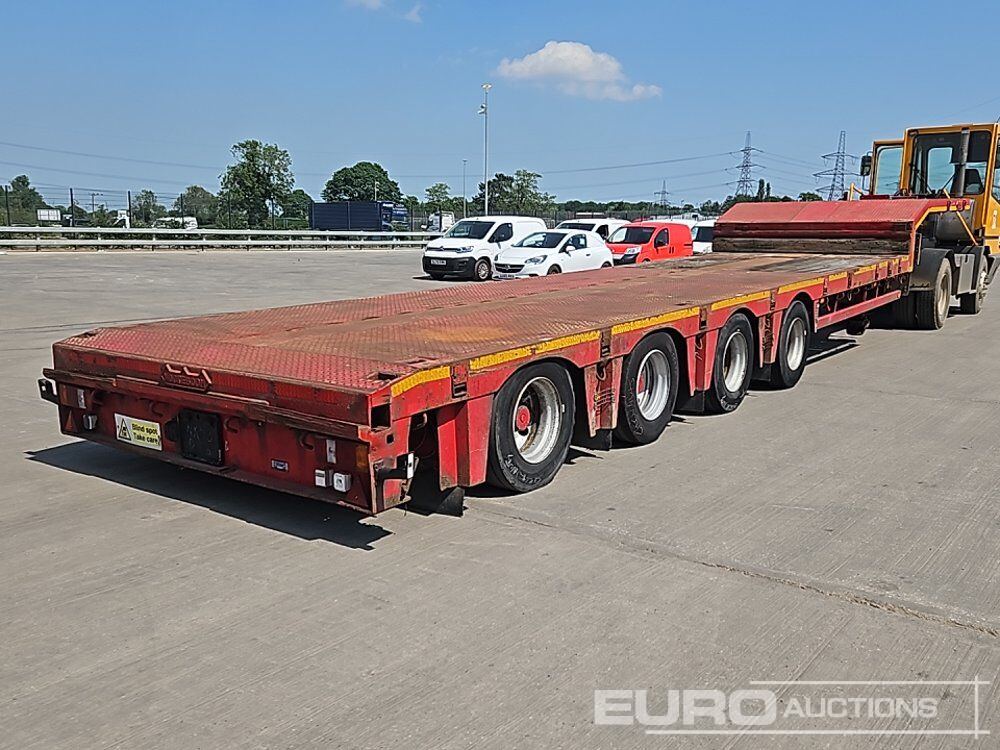 2003 Nooteboom 4 Axle Extendable Step Frame Low Loader Trailer, Outriggers, Rear Steer - Semi-remorque surbaissé: photos 5 2003 Nooteboom 4 Axle Extendable Step Frame Low Loader Trailer, Outriggers, Rear Steer - Semi-remorque surbaissé: photos 5