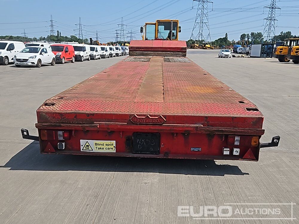 2003 Nooteboom 4 Axle Extendable Step Frame Low Loader Trailer, Outriggers, Rear Steer - Semi-remorque surbaissé: photos 4 2003 Nooteboom 4 Axle Extendable Step Frame Low Loader Trailer, Outriggers, Rear Steer - Semi-remorque surbaissé: photos 4