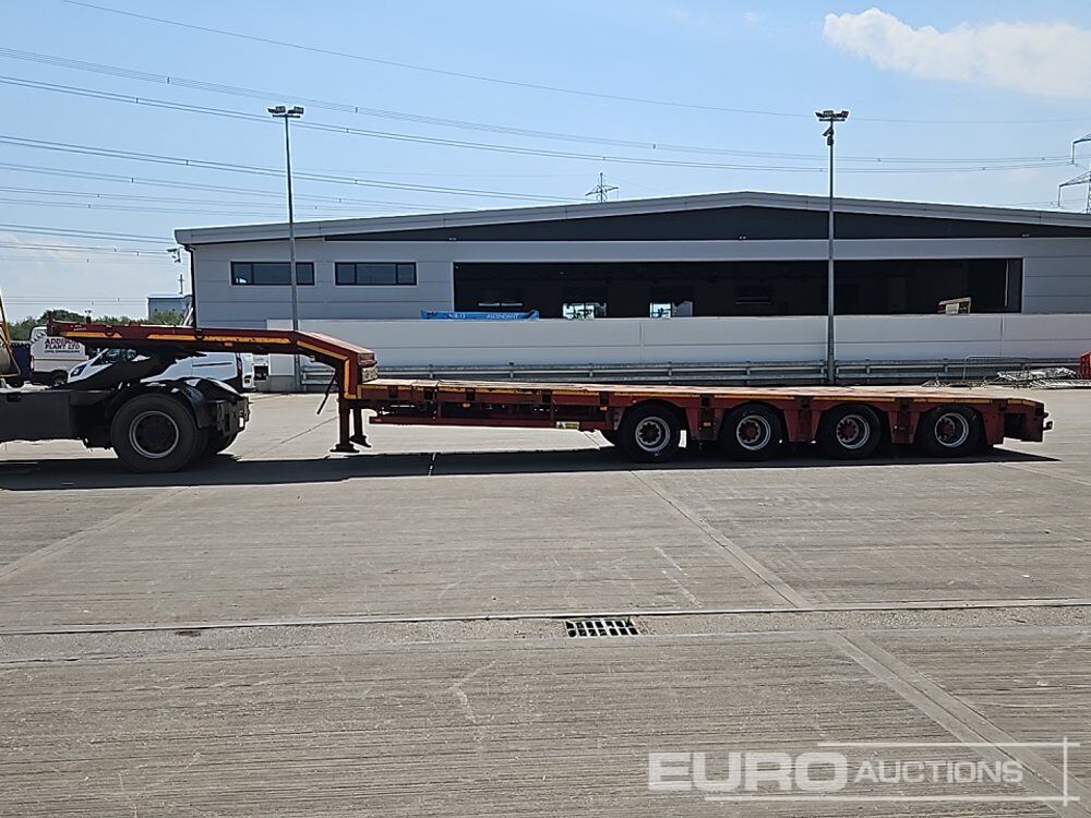 2003 Nooteboom 4 Axle Extendable Step Frame Low Loader Trailer, Outriggers, Rear Steer - Semi-remorque surbaissé: photos 2 2003 Nooteboom 4 Axle Extendable Step Frame Low Loader Trailer, Outriggers, Rear Steer - Semi-remorque surbaissé: photos 2
