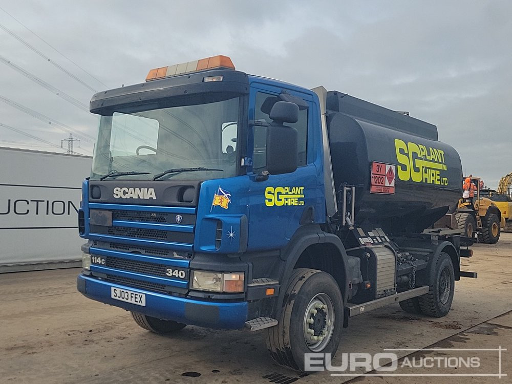 2003 Scania 114C-340 - Camion citerne: photos 1 2003 Scania 114C-340 - Camion citerne: photos 1