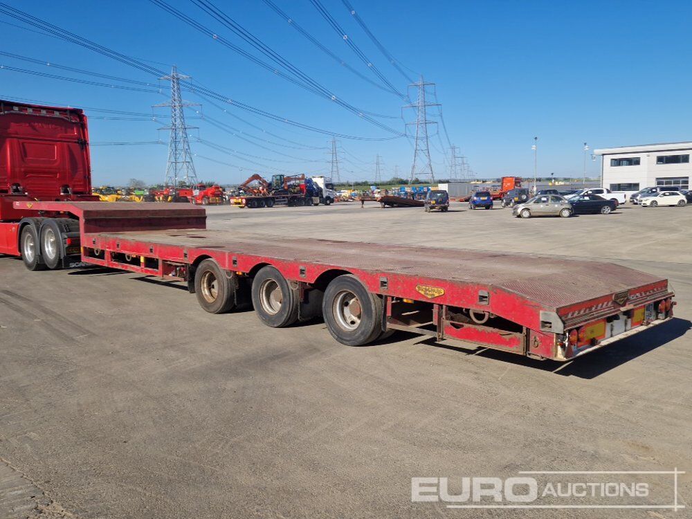 2008 Broshuis Tri Axle Extendable Step Frame Low Loader Trailer, Outriggers, Rear Steer - Semi-remorque surbaissé: photos 3 2008 Broshuis Tri Axle Extendable Step Frame Low Loader Trailer, Outriggers, Rear Steer - Semi-remorque surbaissé: photos 3