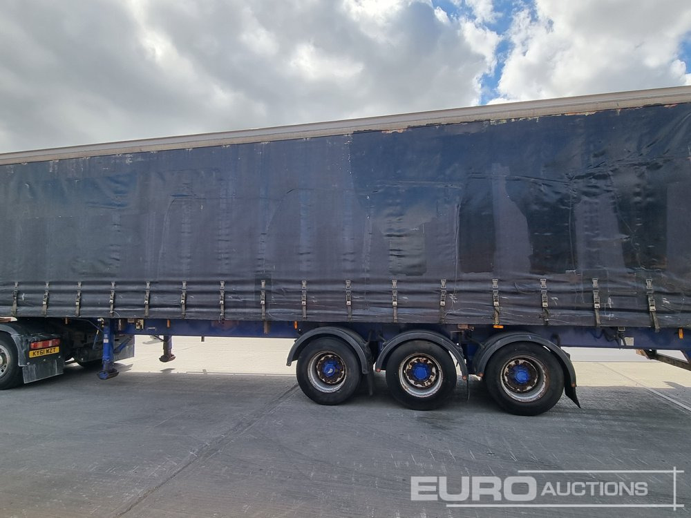 2008 Montracon Tri Axle Curtainsider Trailer - Semi-remorque rideaux coulissants: photos 2 2008 Montracon Tri Axle Curtainsider Trailer - Semi-remorque rideaux coulissants: photos 2