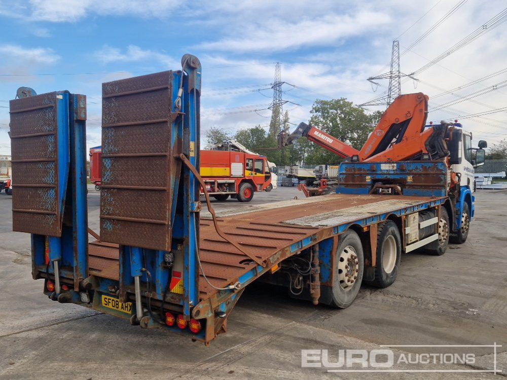 2008 Scania P340 - Camion porte-voitures, Camion grue: photos 5 2008 Scania P340 - Camion porte-voitures, Camion grue: photos 5