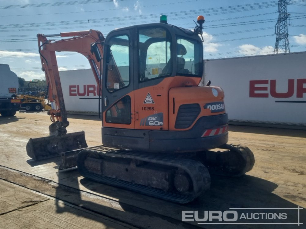 2011 Doosan DX60R - Mini pelle: photos 3 2011 Doosan DX60R - Mini pelle: photos 3