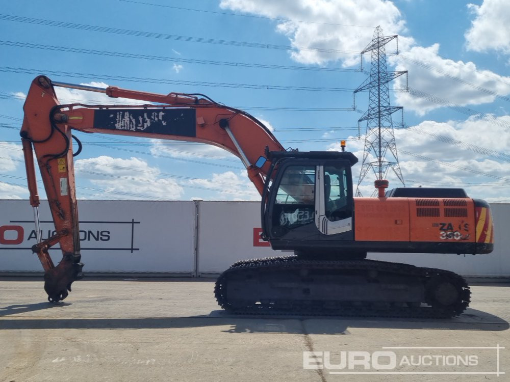 2011 Hitachi ZX350LC-3 - Pelle sur chenille: photos 2 2011 Hitachi ZX350LC-3 - Pelle sur chenille: photos 2