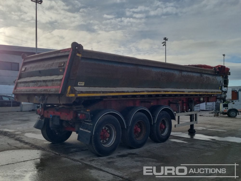 2011 SDC Tri Axle Kelly Steel Tipping Trailer, Easy Sheet - Semi-remorque benne: photos 5 2011 SDC Tri Axle Kelly Steel Tipping Trailer, Easy Sheet - Semi-remorque benne: photos 5