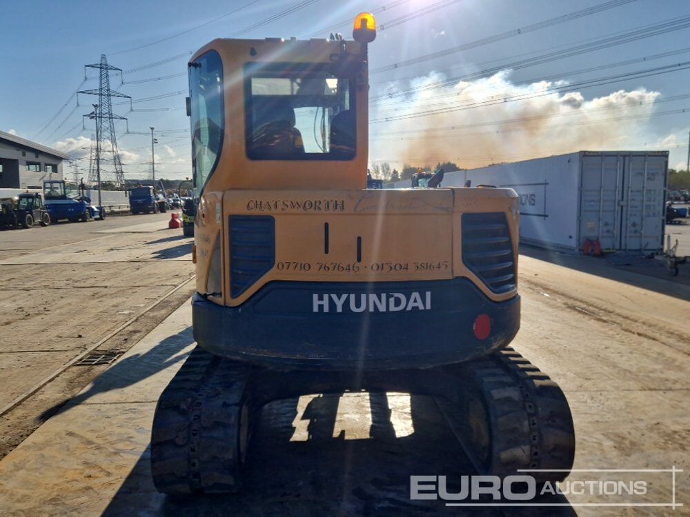 2012 Hyundai R80CR-9 - Pelle: photos 4 2012 Hyundai R80CR-9 - Pelle: photos 4