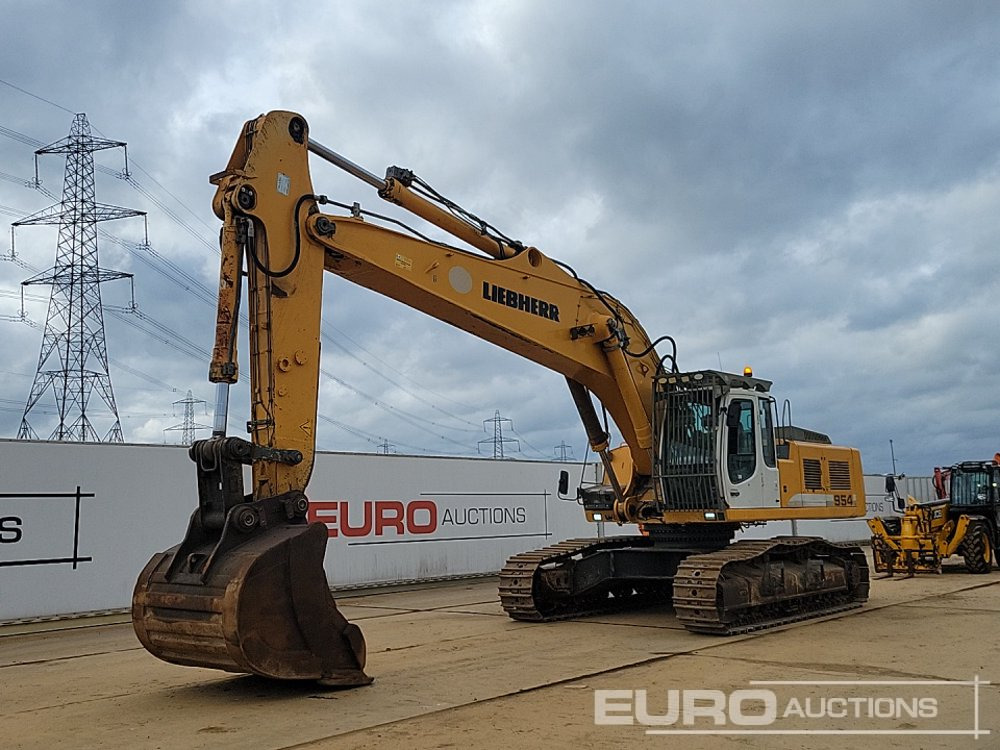 2012 Liebherr R954C HD LITRONIC - Pelle sur chenille: photos 1 2012 Liebherr R954C HD LITRONIC - Pelle sur chenille: photos 1