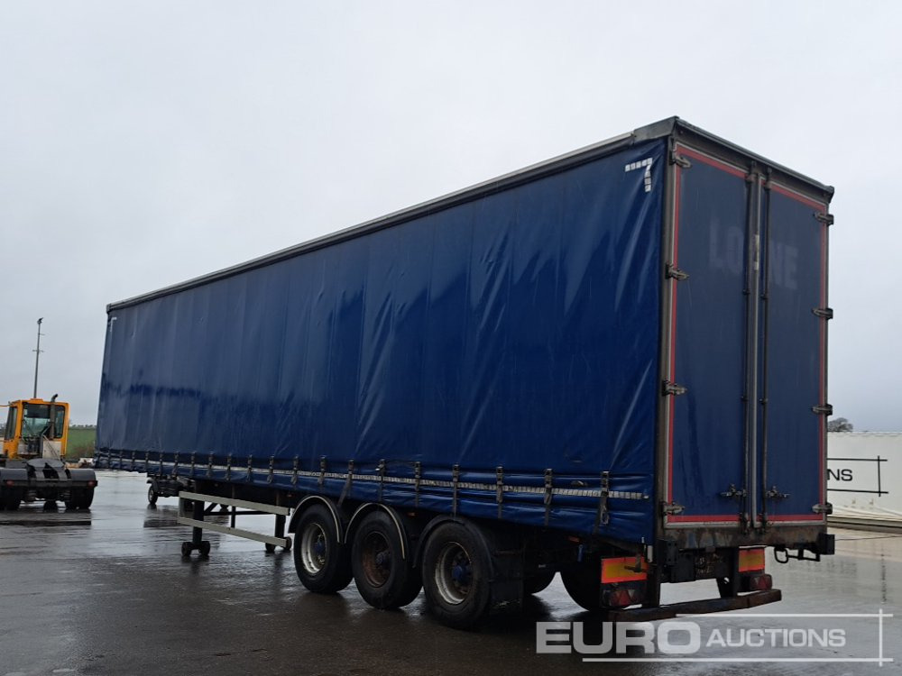 2012 SDC 45' Tri Axle Flat Trailer, BPW Axles - Semi-remorque rideaux coulissants: photos 2 2012 SDC 45' Tri Axle Flat Trailer, BPW Axles - Semi-remorque rideaux coulissants: photos 2