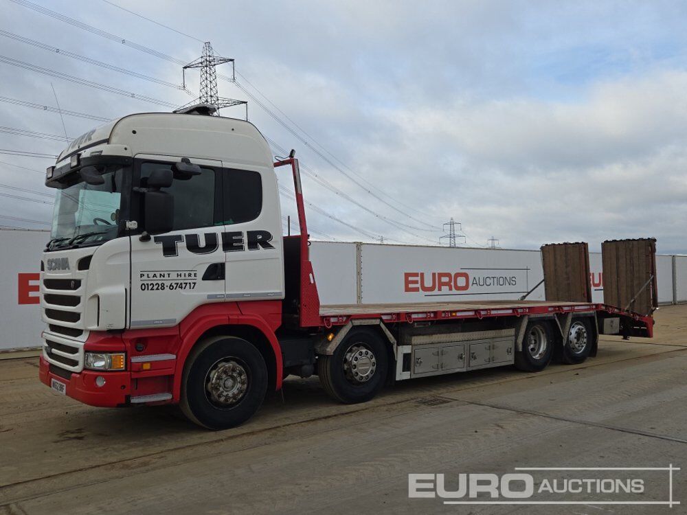 2012 Scania R400 - Camion plateau: photos 1 2012 Scania R400 - Camion plateau: photos 1