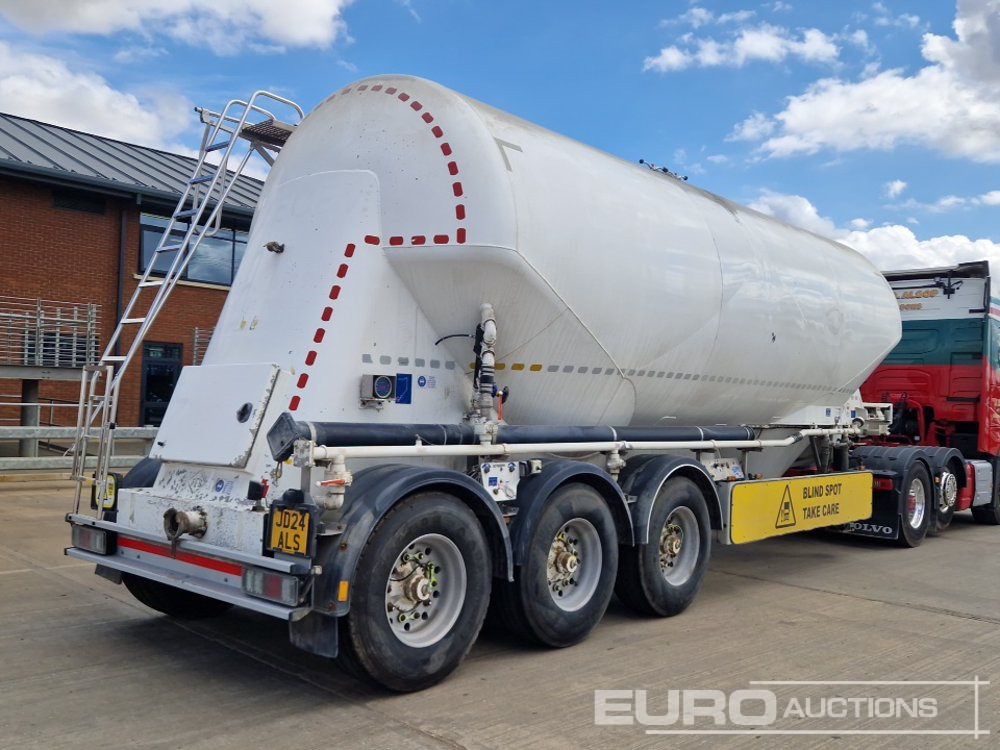 2013 Feldbinder Tri Axle Tanker Trailer - Semi-remorque citerne: photos 5 2013 Feldbinder Tri Axle Tanker Trailer - Semi-remorque citerne: photos 5