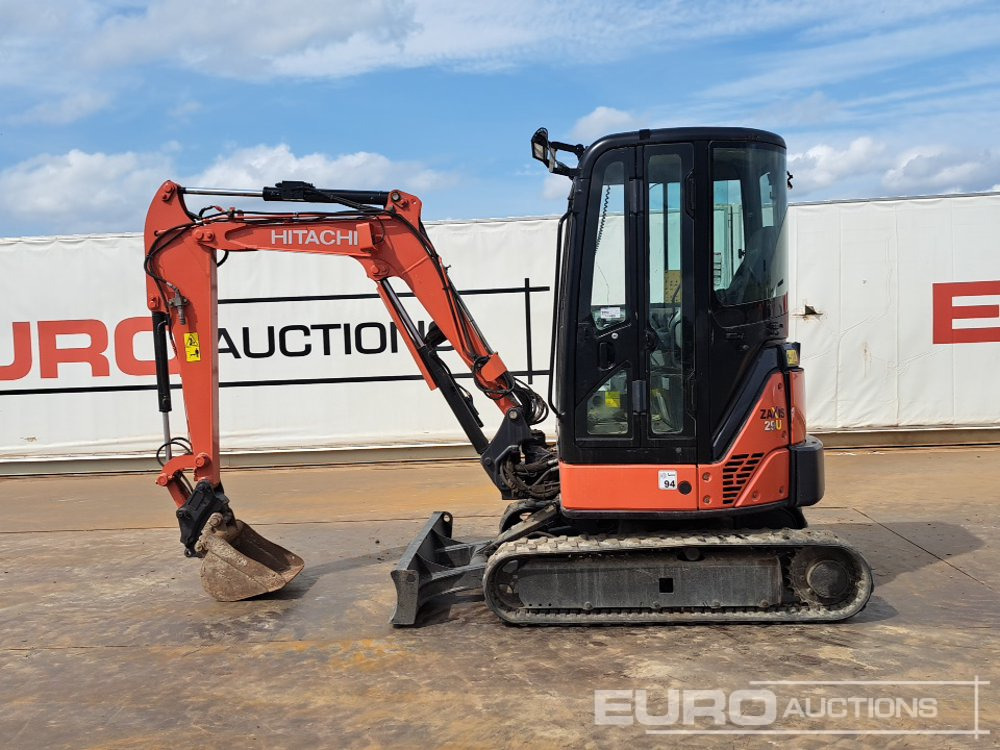 2013 Hitachi ZX29U-3 CLR - Mini pelle: photos 2 2013 Hitachi ZX29U-3 CLR - Mini pelle: photos 2