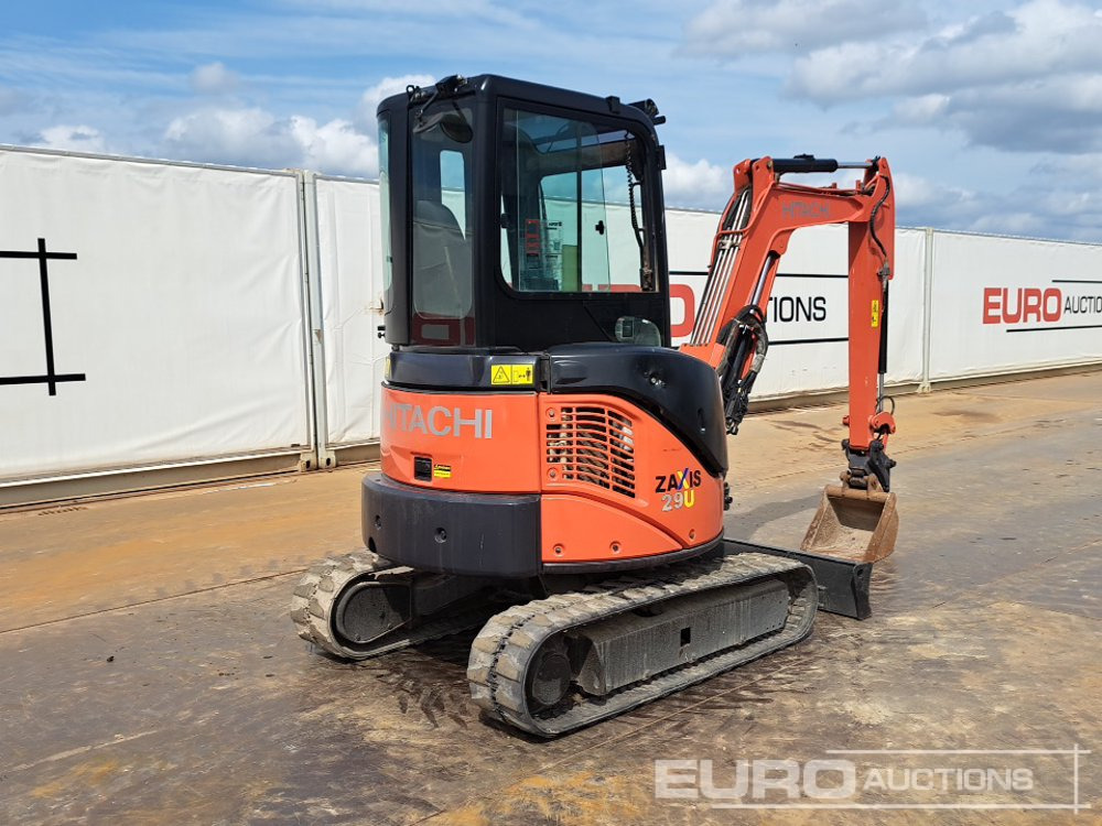 2013 Hitachi ZX29U-3 CLR - Mini pelle: photos 5 2013 Hitachi ZX29U-3 CLR - Mini pelle: photos 5