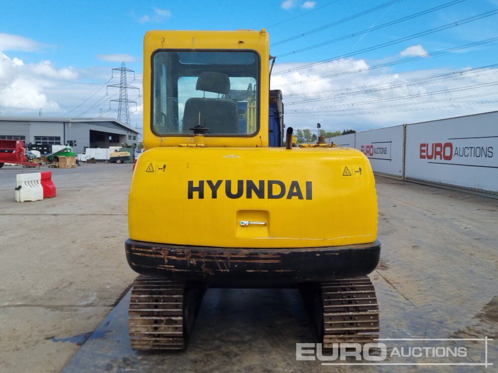 2013 Hyundai R55-7 - Mini pelle: photos 4 2013 Hyundai R55-7 - Mini pelle: photos 4