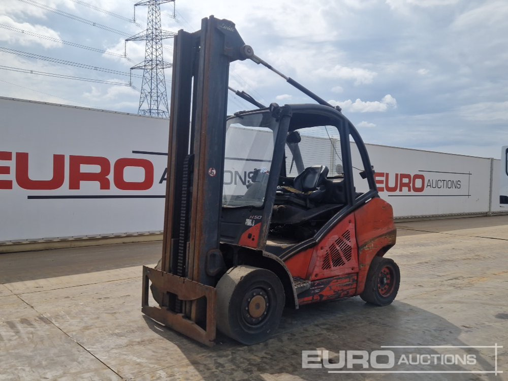 2013 Linde H50D-02 - Chariot élévateur: photos 1 2013 Linde H50D-02 - Chariot élévateur: photos 1