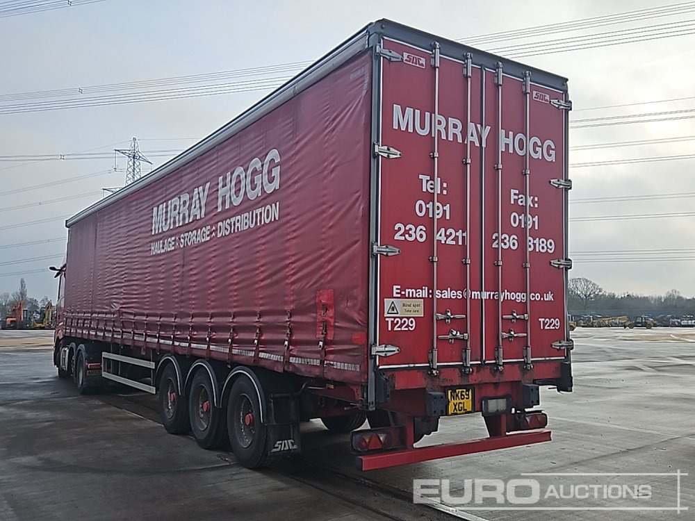 2013 SDC Tri Axle Curtainsider Trailer - Semi-remorque rideaux coulissants: photos 3 2013 SDC Tri Axle Curtainsider Trailer - Semi-remorque rideaux coulissants: photos 3